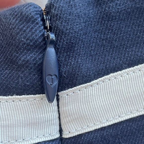 Juicy Couture Mini Skirt, Navy / White, Size 2 - Picture 11 of 13